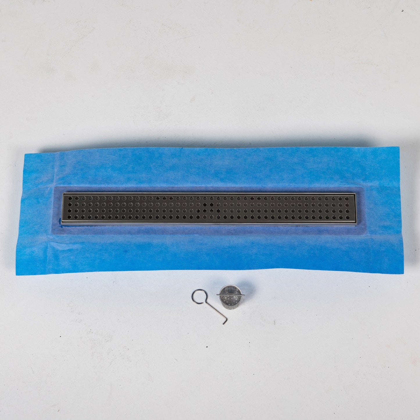 Monsoon Linear Shower Drain With Grate No.12